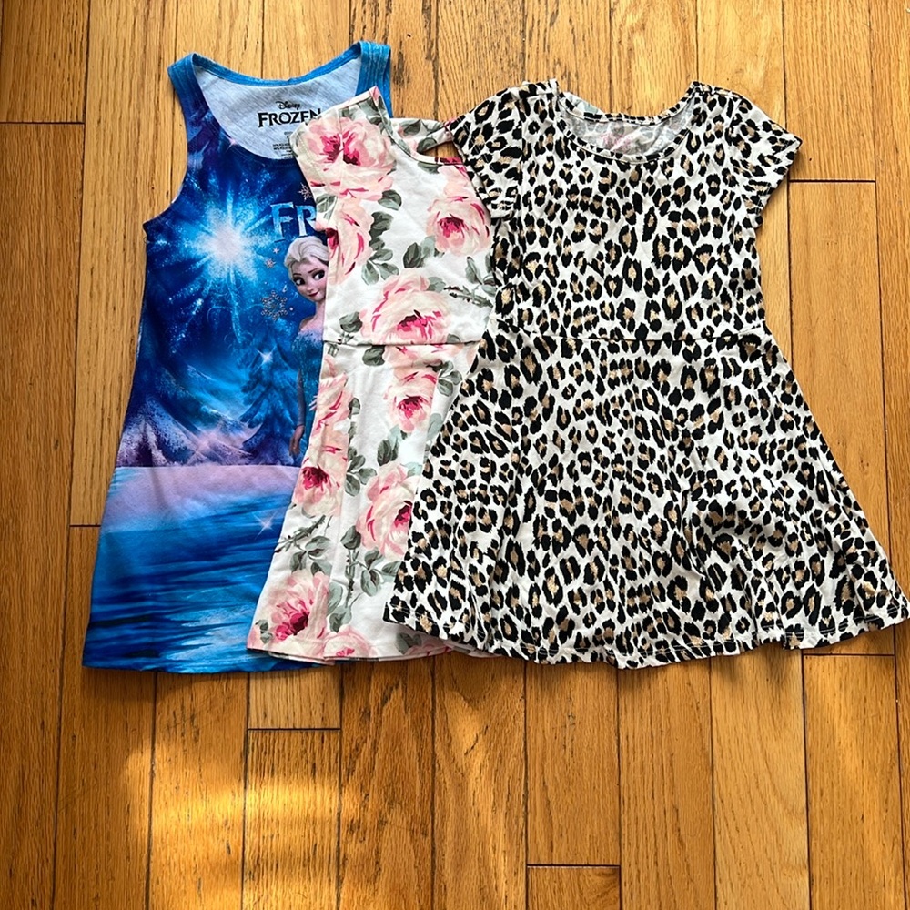 Girl’s set of 3 dresses. Size 4T